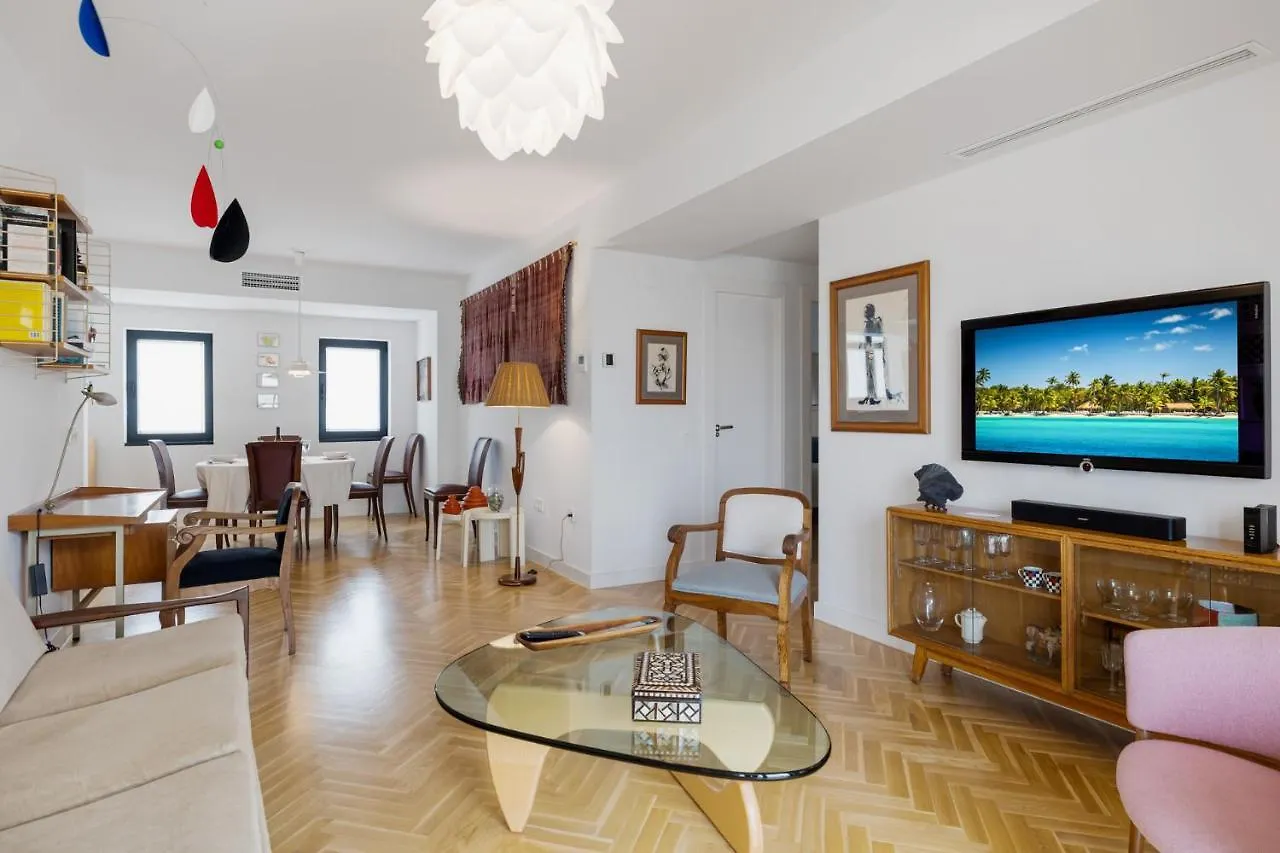 דירה מאלגה Soho 2 Bedrooms Apt Next To The Beach ספרד