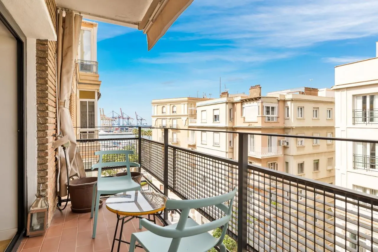 דירה מאלגה Soho 2 Bedrooms Apt Next To The Beach